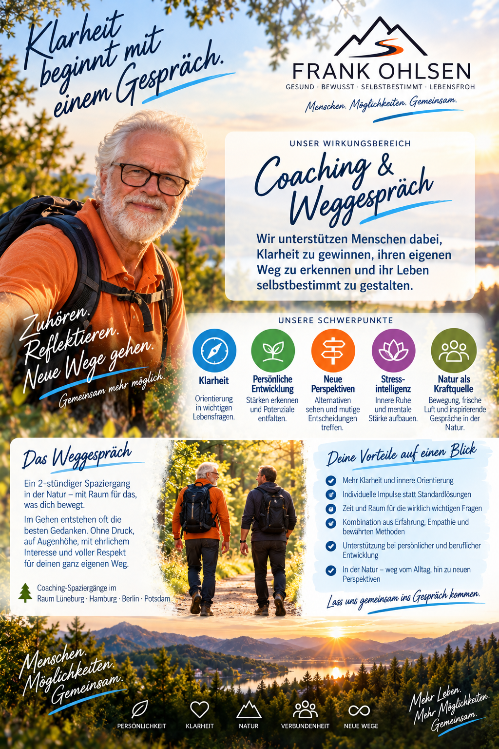 Coaching und WegGespräch in der Natur